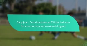 Dany Jean: Contribuciones al fútbol haitiano, Reconocimiento internacional, Legado