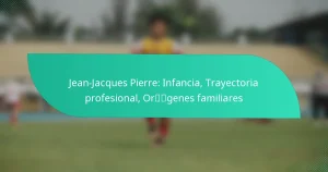 Jean-Jacques Pierre: Infancia, Trayectoria profesional, Orígenes familiares